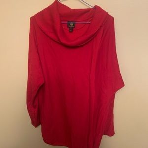 Good sweater! Very warm and soft. Will be great for the cold weather